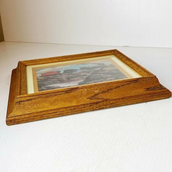 JIM ROZZI Bernard Picture Company Print “Iron Horse And Friend” Framed 1980 - Picture 6 of 8